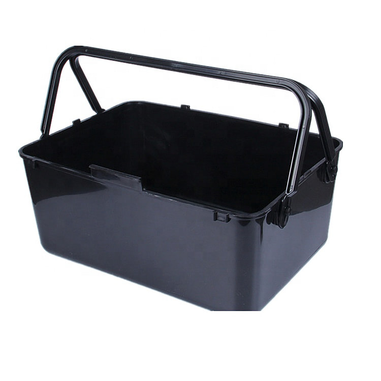 رنگ پلاستیکی مستطیلی 9 اینچی PP HDPE LDPE می تواند سطل رنگ قالب طرح سطل رنگ Caddy