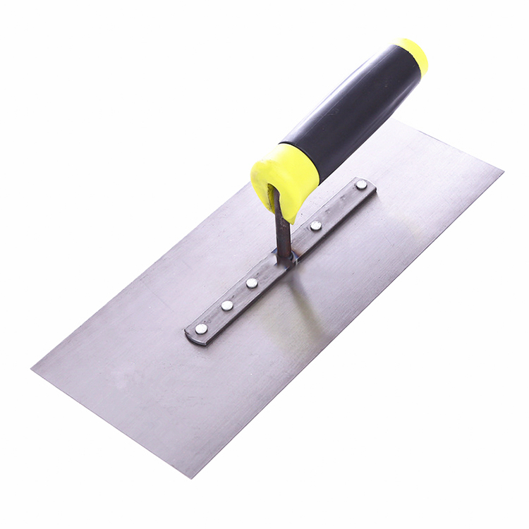 Mason Tools 130mm Paint Carbon Steel Plaster Towel with Comfort TPR Handle